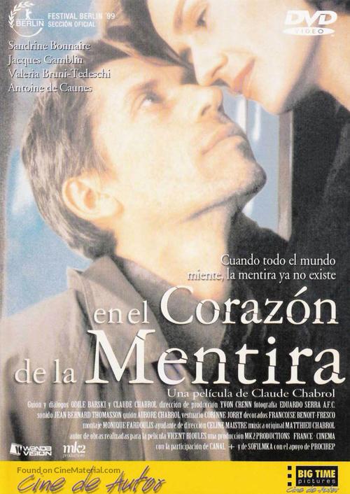 Au coeur du mensonge - Spanish Movie Cover