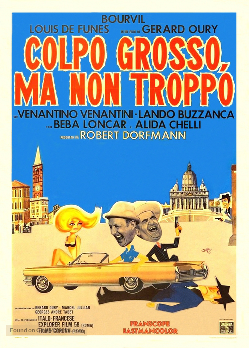 Corniaud, Le - Italian Movie Poster