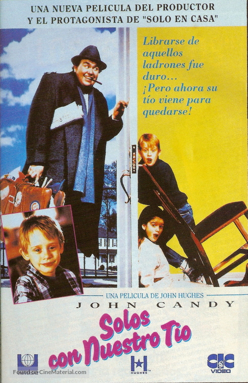 Uncle Buck - Spanish VHS movie cover