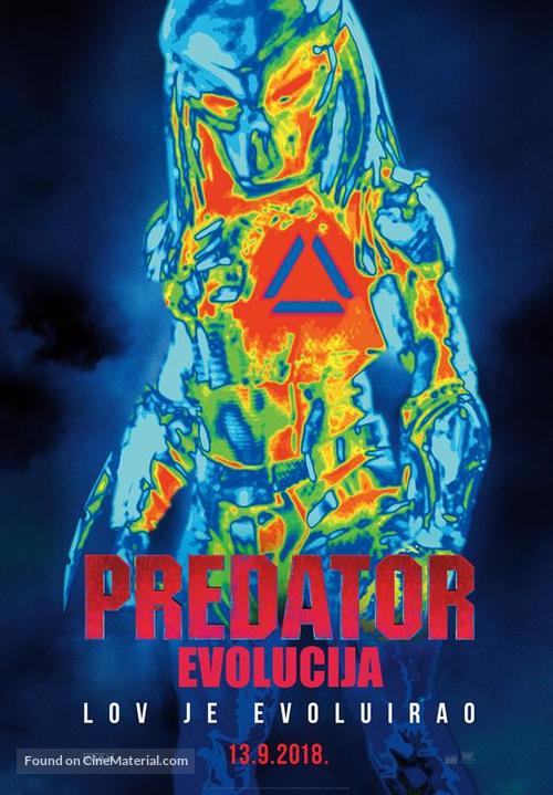 The Predator - Croatian Movie Poster