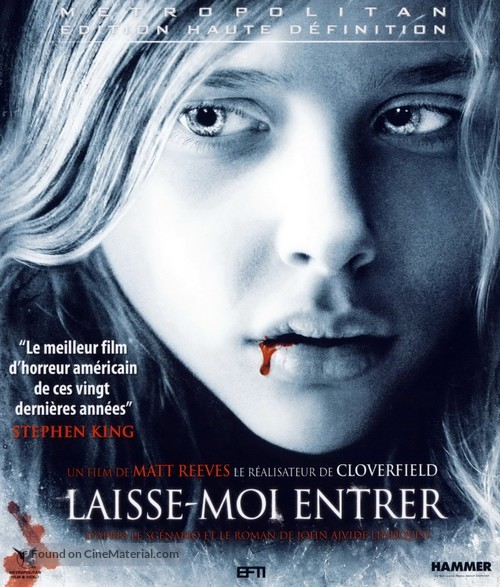 Let Me In - French Blu-Ray movie cover