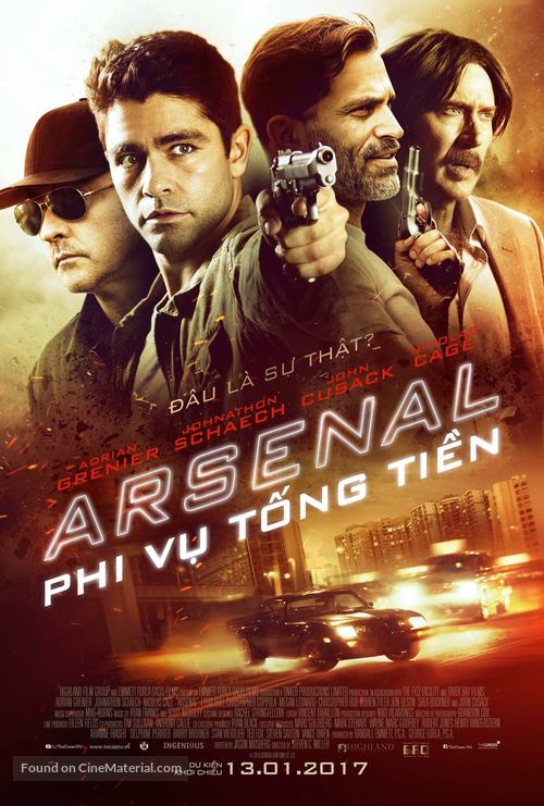 Arsenal - Vietnamese Movie Poster