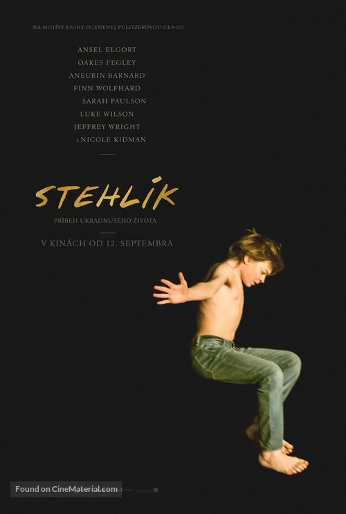 The Goldfinch - Slovak Movie Poster