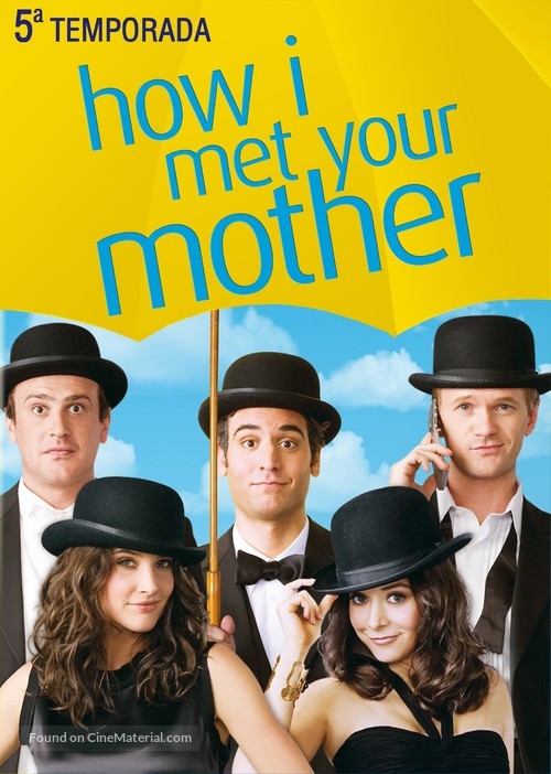 &quot;How I Met Your Mother&quot; - Brazilian DVD movie cover