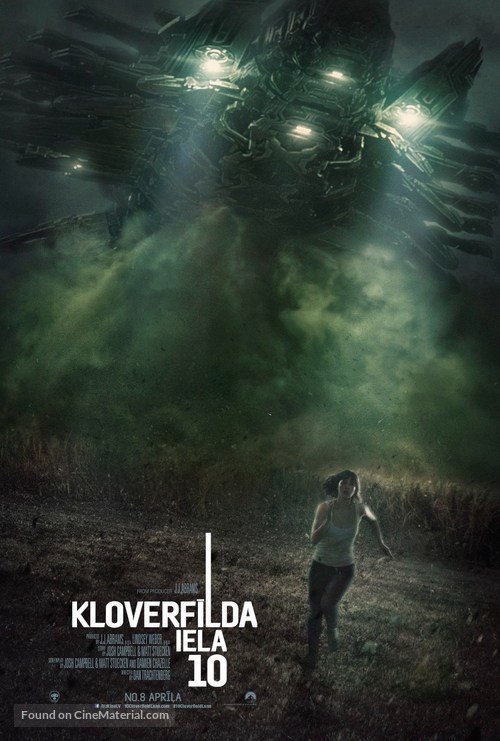 10 Cloverfield Lane - Latvian Movie Poster