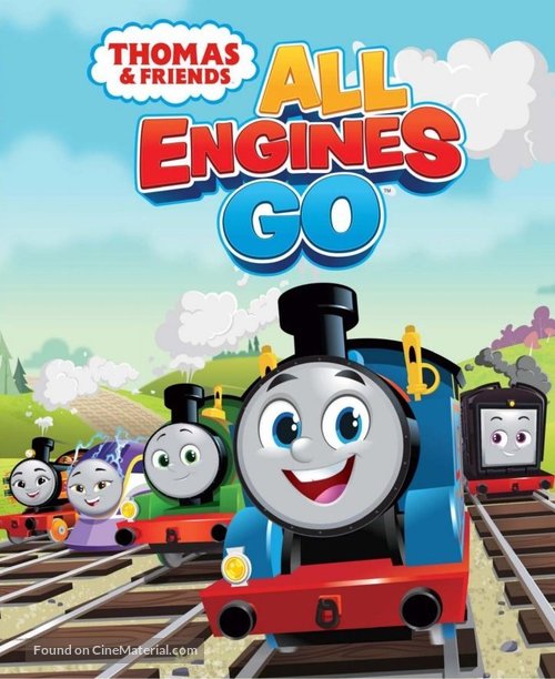 &quot;Thomas &amp; Friends: All Engines Go!&quot; - British Video on demand movie cover