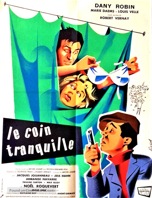 Le coin tranquille - French Movie Poster