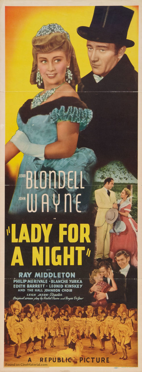 Lady for a Night - Movie Poster