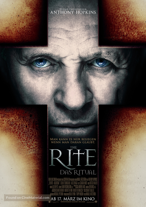The Rite - German Movie Poster
