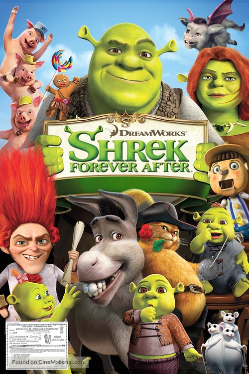 Shrek Forever After - Indian Movie Cover
