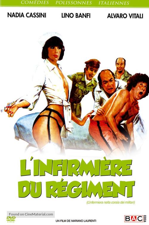 L&#039;infermiera nella corsia dei militari - French DVD movie cover