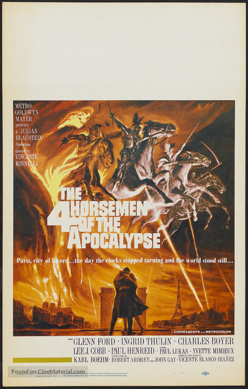 The Four Horsemen of the Apocalypse - Movie Poster