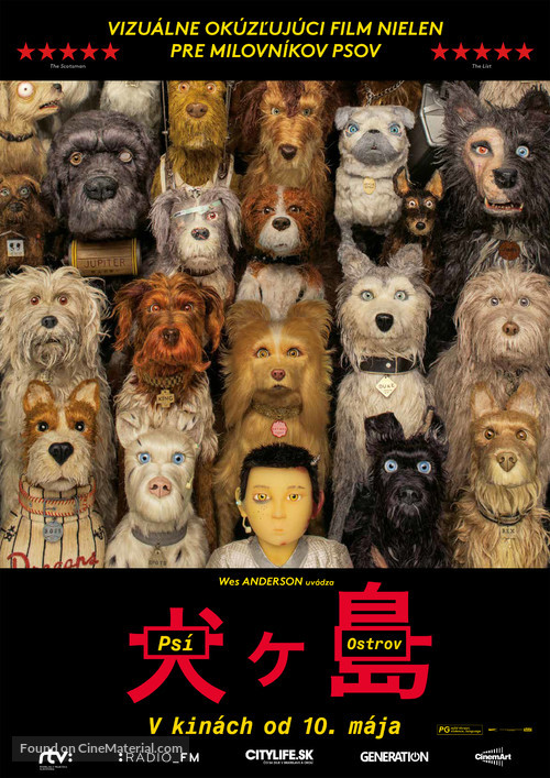 Isle of Dogs - Slovak Movie Poster