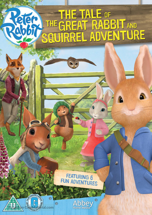 &quot;Peter Rabbit&quot; - British DVD movie cover