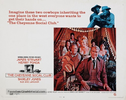 The Cheyenne Social Club - Movie Poster