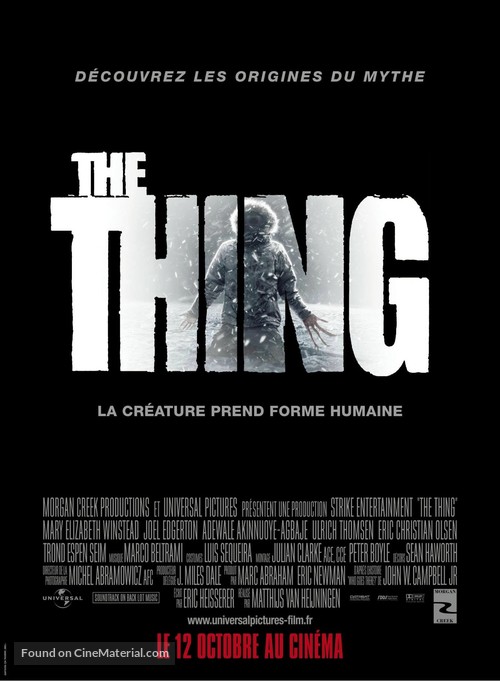 The Thing - French Movie Poster