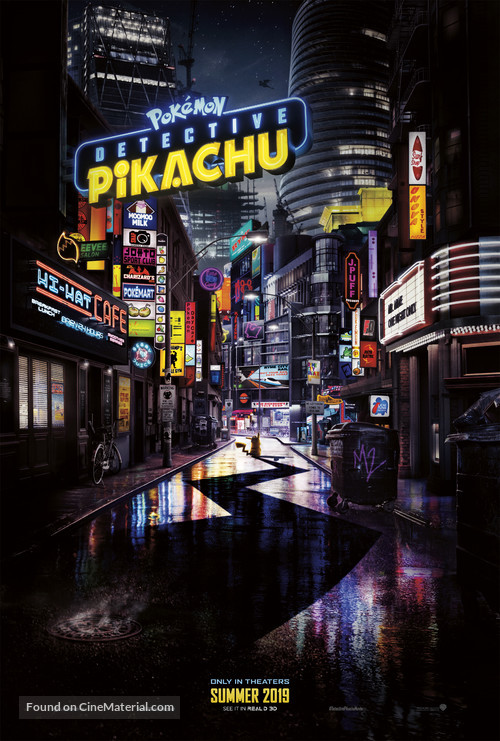 Pok&eacute;mon: Detective Pikachu - Movie Poster