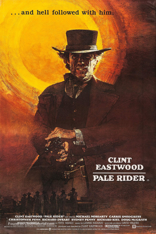 Pale Rider - British Movie Poster