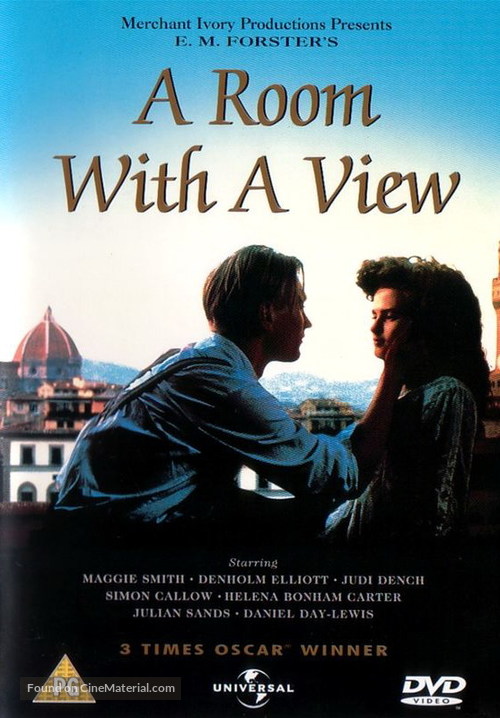 A Room with a View - British DVD movie cover