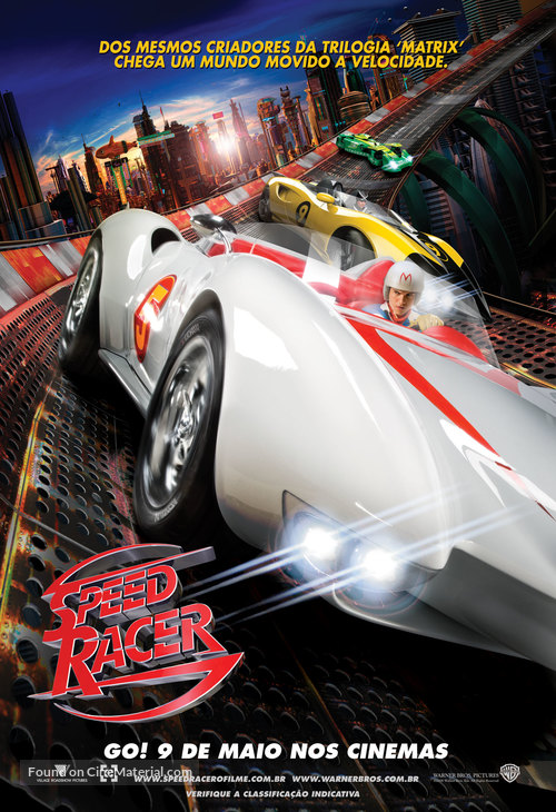 Speed Racer - Brazilian Movie Poster