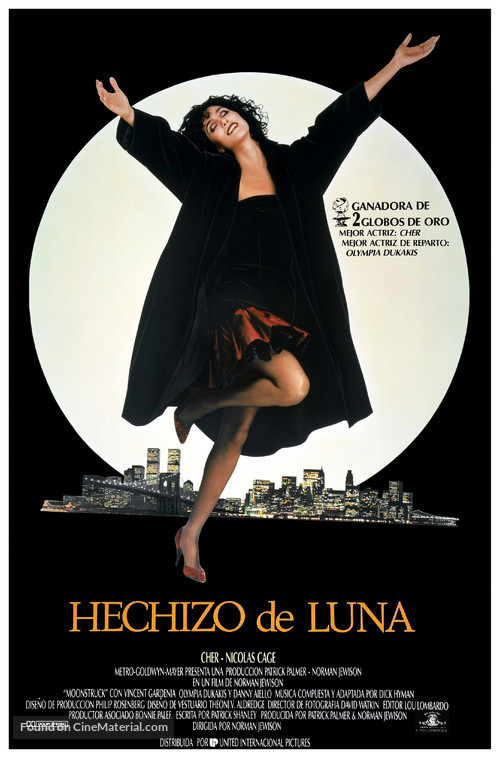 Moonstruck - Spanish Movie Poster