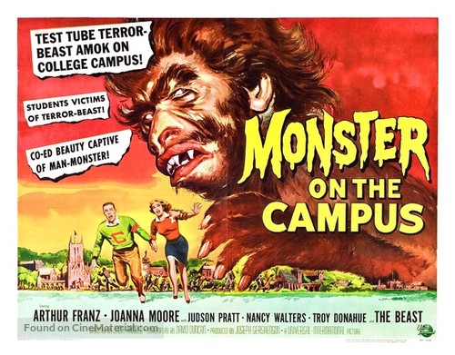 Monster on the Campus - Movie Poster