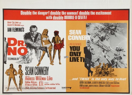 Dr. No - British Combo movie poster