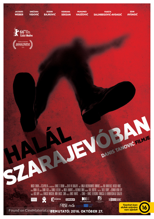 Smrt u Sarajevu - Hungarian Movie Poster