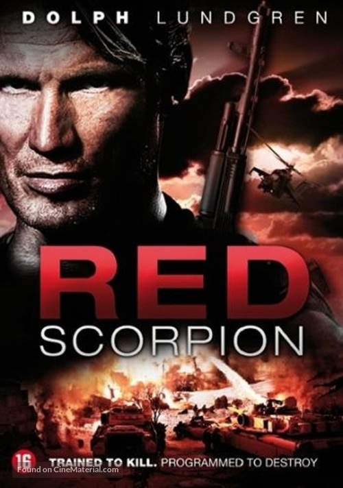 Red Scorpion - Dutch DVD movie cover
