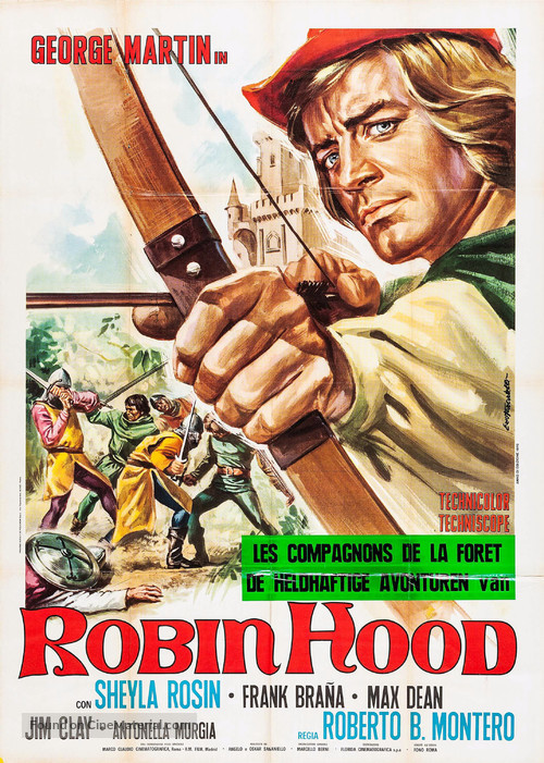 Il magnifico Robin Hood - Italian Movie Poster