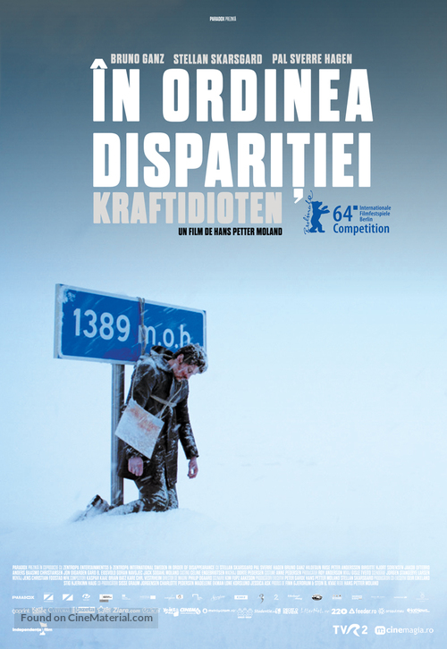 Kraftidioten - Romanian Movie Poster