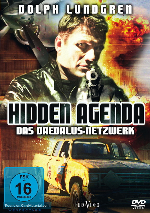Hidden Agenda - German DVD movie cover