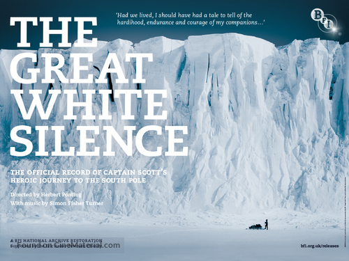 The Great White Silence - British Movie Poster
