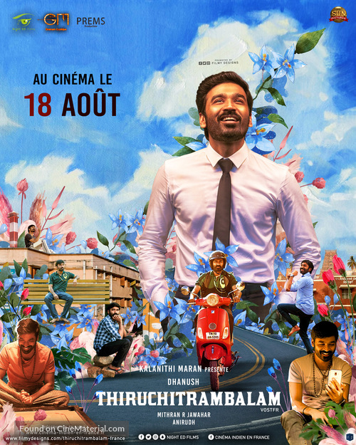 Thiruchitrambalam - French Movie Poster