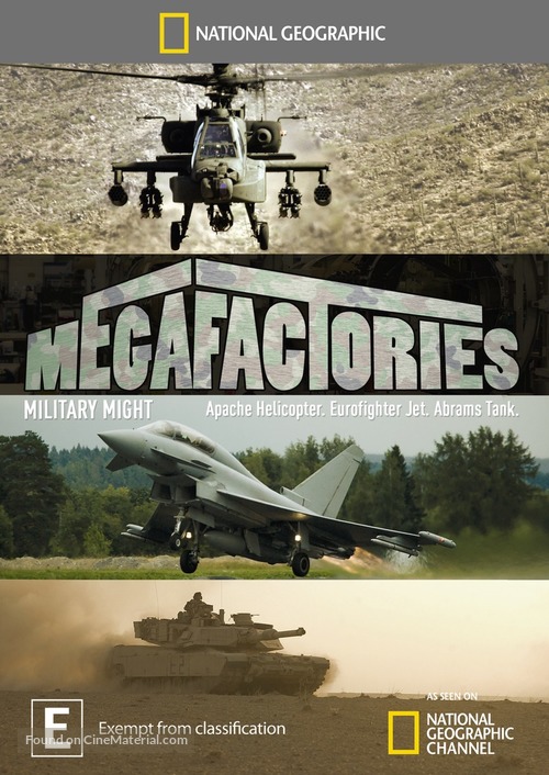 &quot;Megafactories&quot; - Australian DVD movie cover
