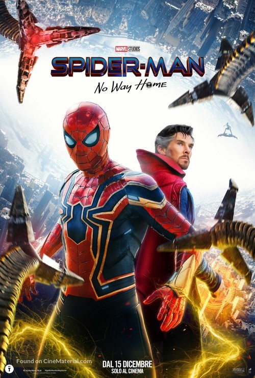 Spider-Man: No Way Home - Italian Movie Poster