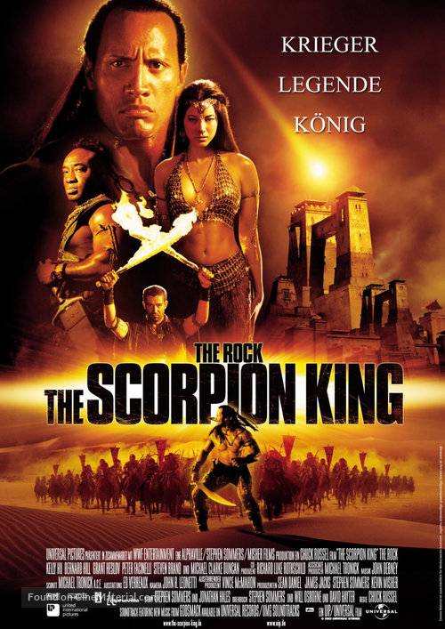 The Scorpion King - German Movie Poster