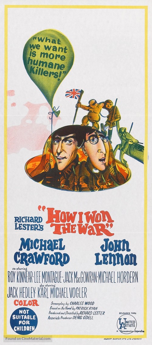 How I Won the War - Australian Movie Poster