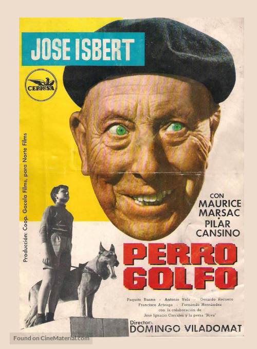 Perro golfo - Spanish Movie Poster