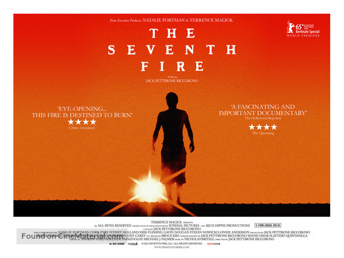 The Seventh Fire - British Movie Poster