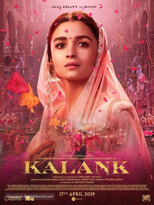 Kalank - Indian Movie Poster