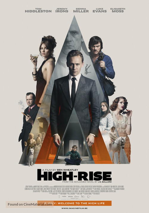 High-Rise - Belgian Movie Poster
