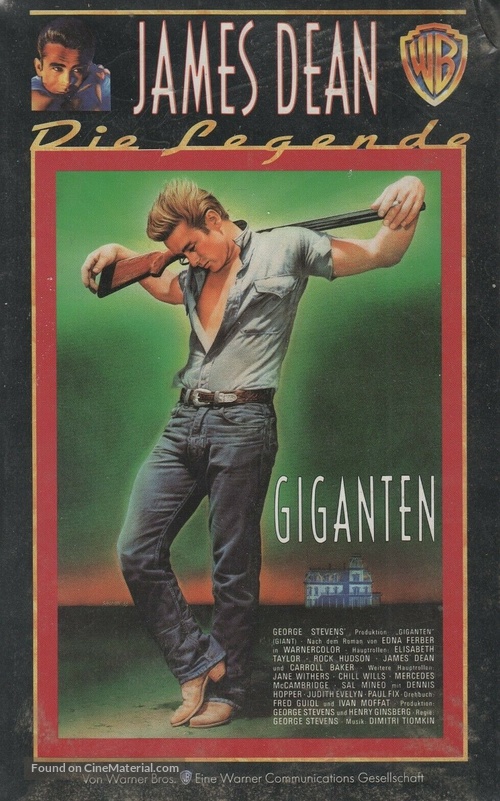 Giant - German VHS movie cover