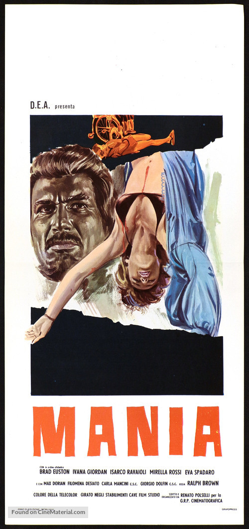 Mania - Italian Movie Poster