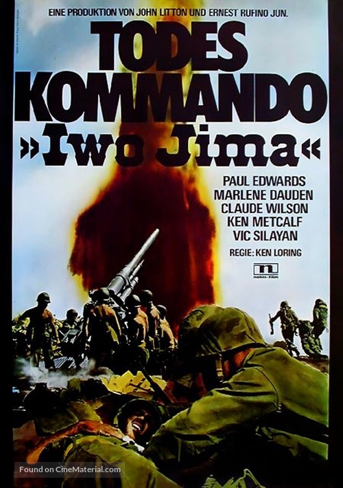 Combat Killers - German Movie Poster