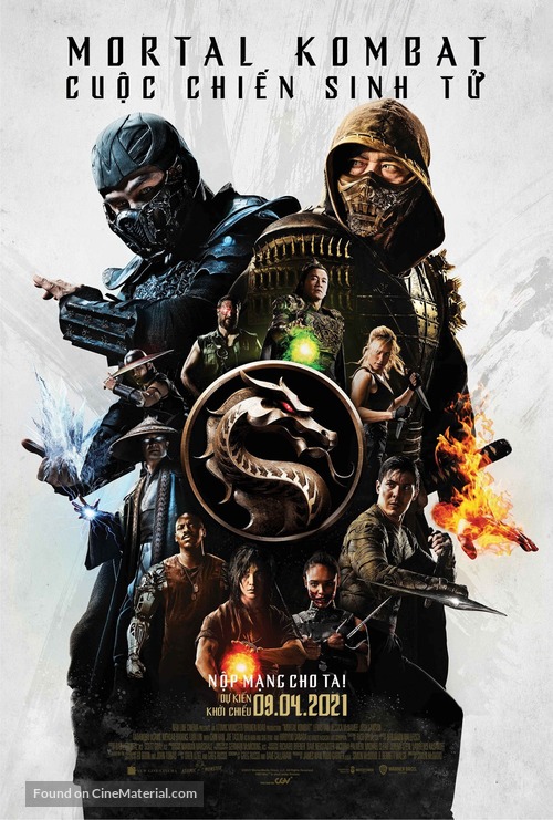 Mortal Kombat - Vietnamese Movie Poster