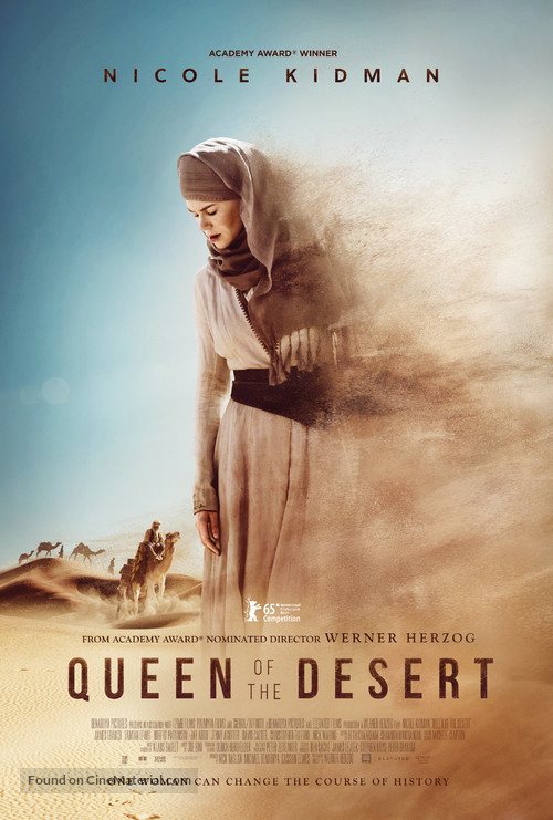 Queen of the Desert - Theatrical movie poster