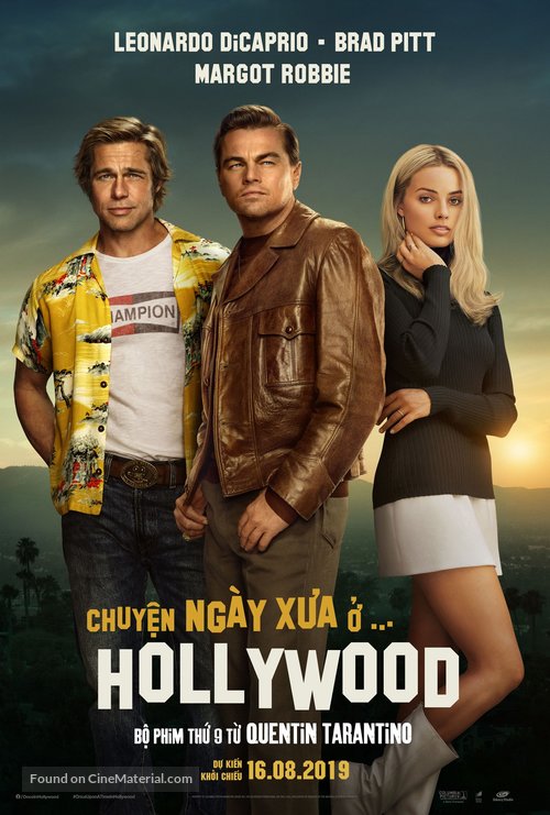 Once Upon a Time in Hollywood - Vietnamese Movie Poster