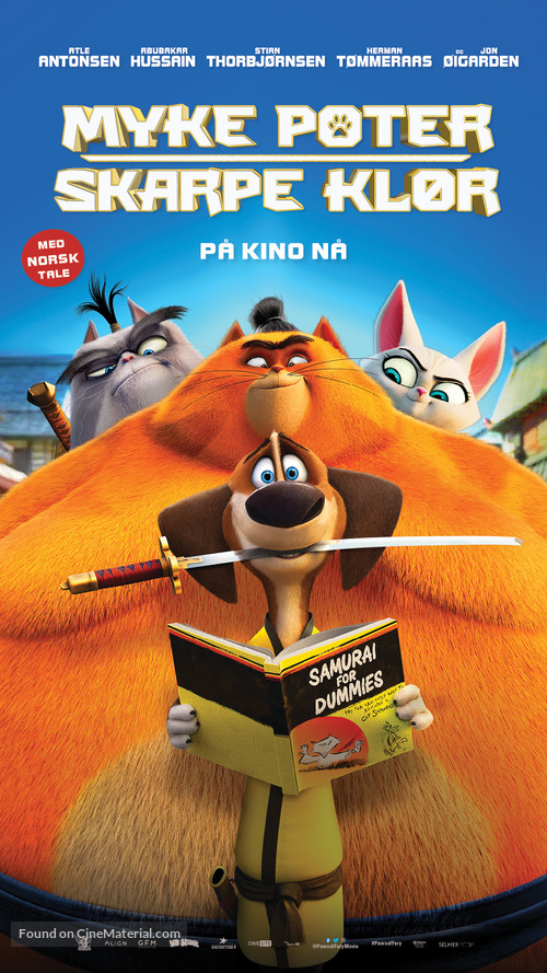 Paws of Fury: The Legend of Hank - Norwegian Movie Poster