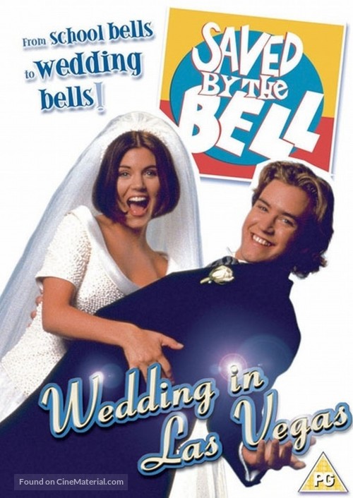 Saved by the Bell: Wedding in Las Vegas - British DVD movie cover